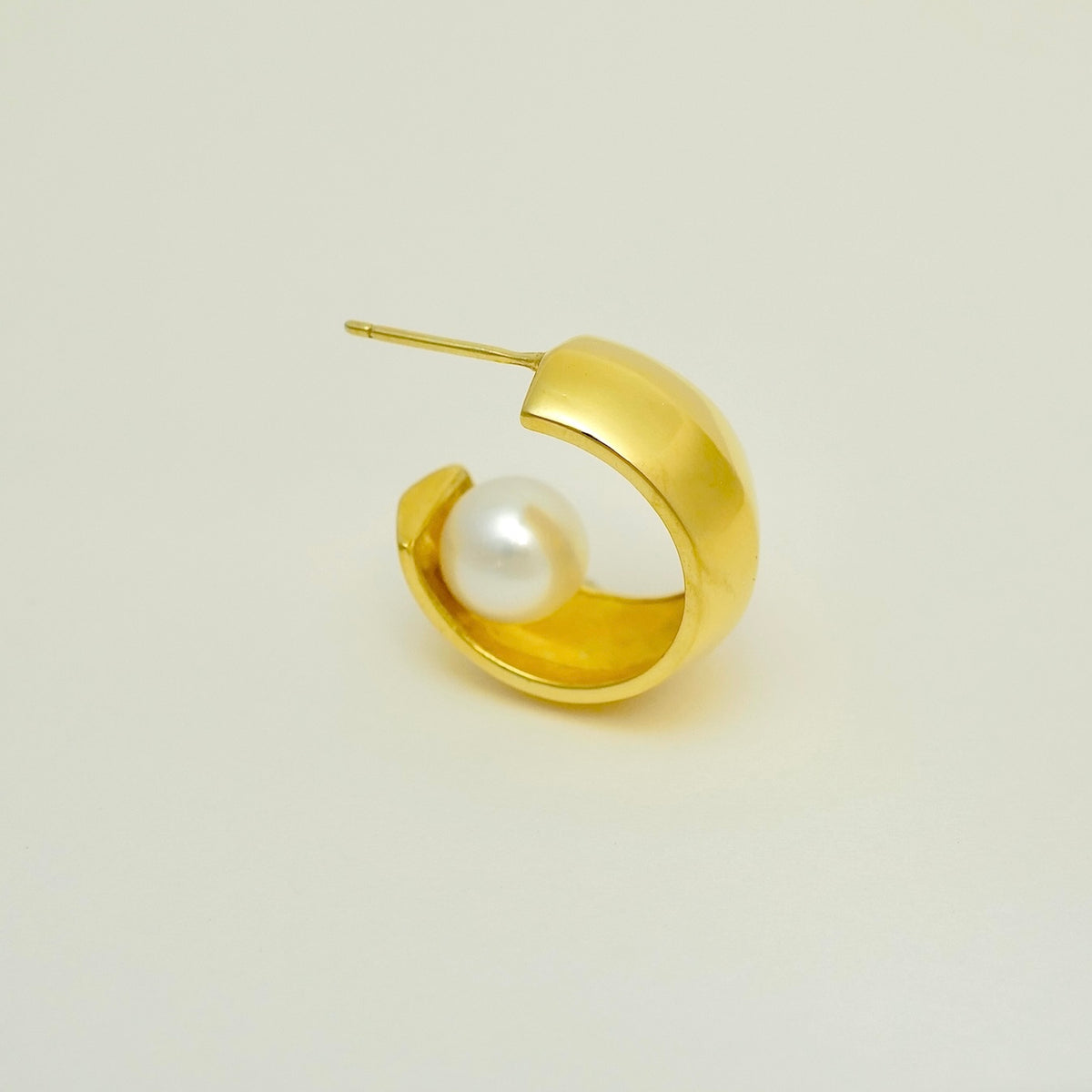 The Lune Gold Vermeil Earrings
