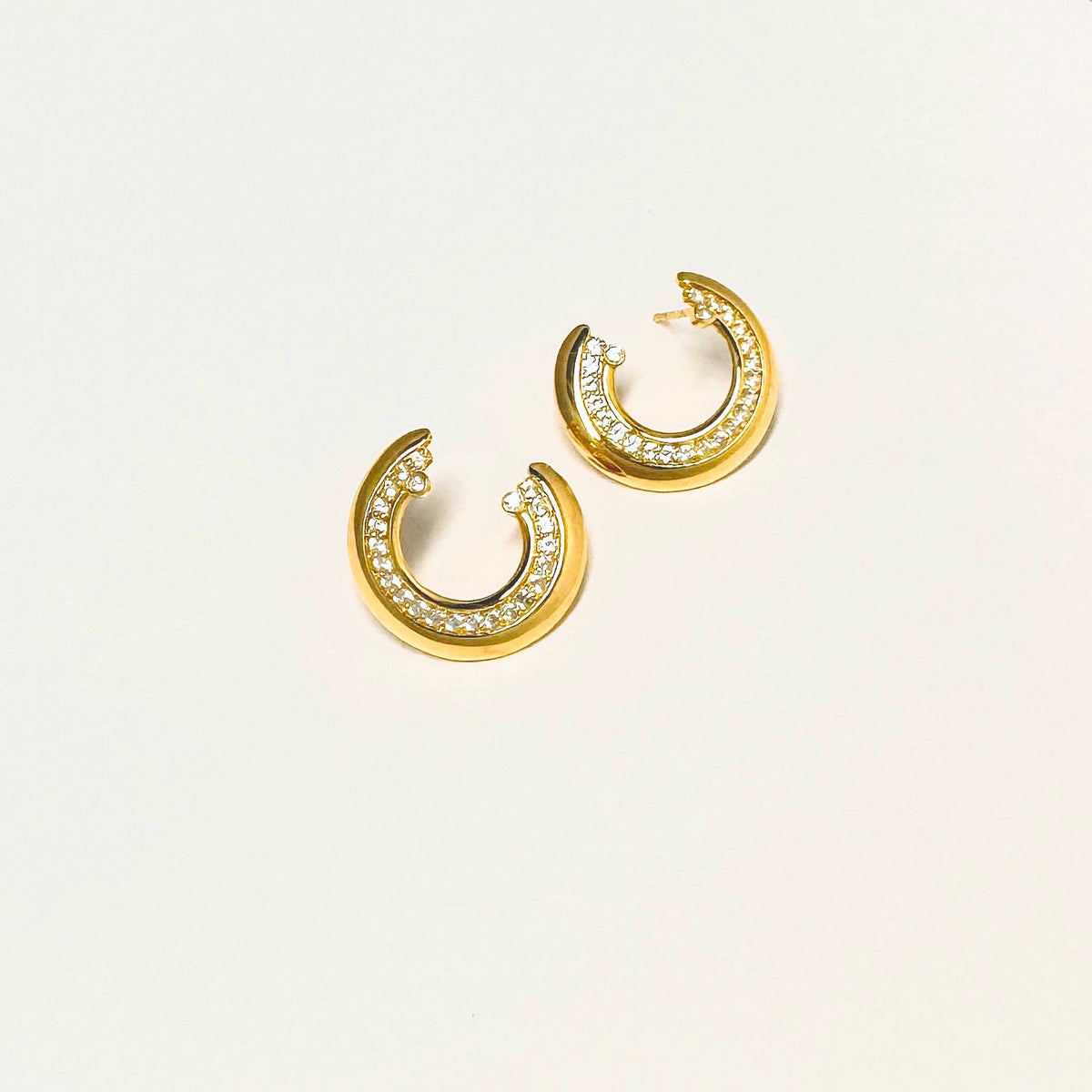 Lingzhi  Gold Vermeil Earrings