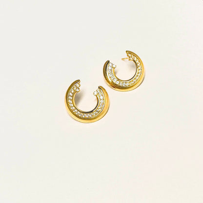 Lingzhi  Gold Vermeil Earrings