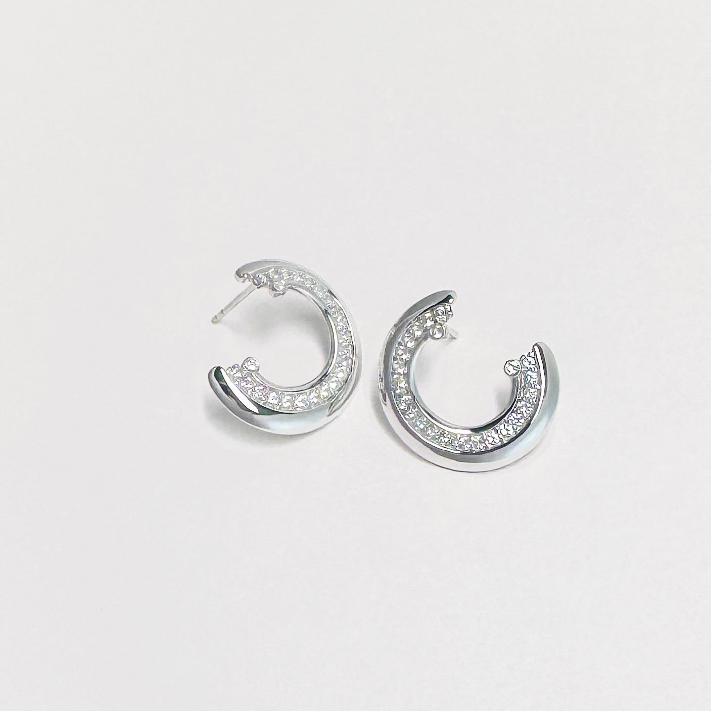 Lingzhi  Silver Earrings