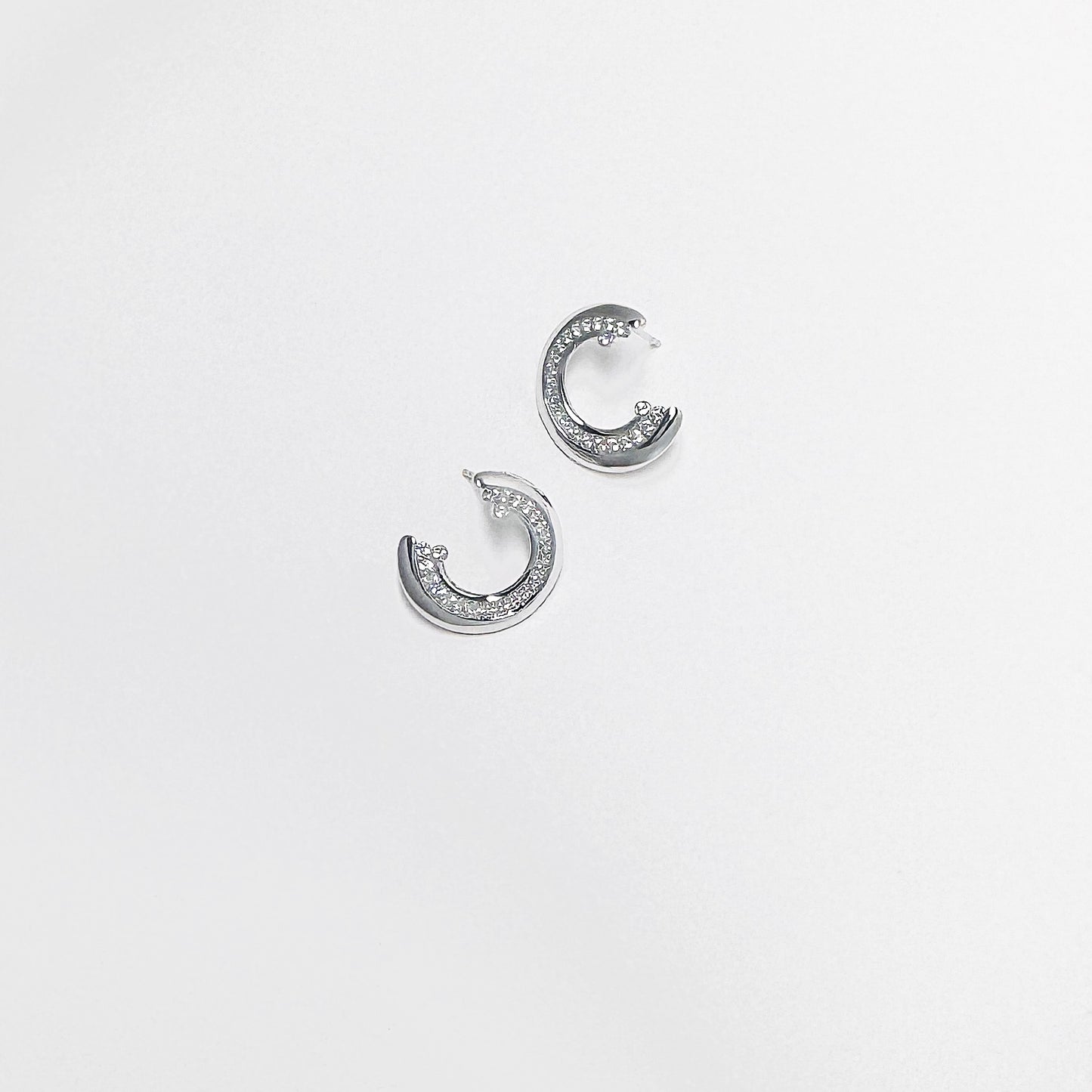 Lingzhi  Silver Earrings