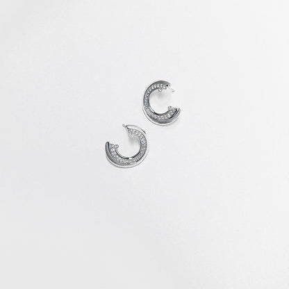 Lingzhi  Silver Earrings